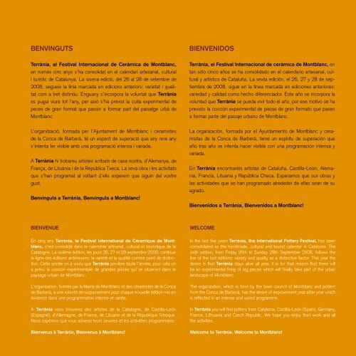 Catàleg 2008 - Montblanc Medieval