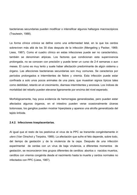 peste porcina clasica: diagnostico y caracterizacion ... - Inicio - CENSA