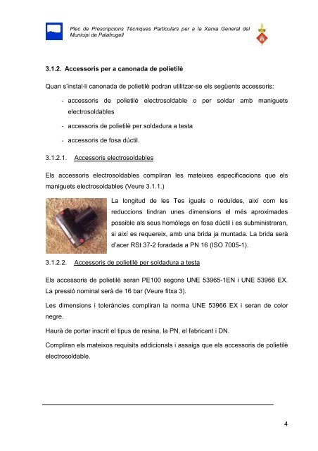 VI. Plec de Condicions - Ajuntament de Palafrugell