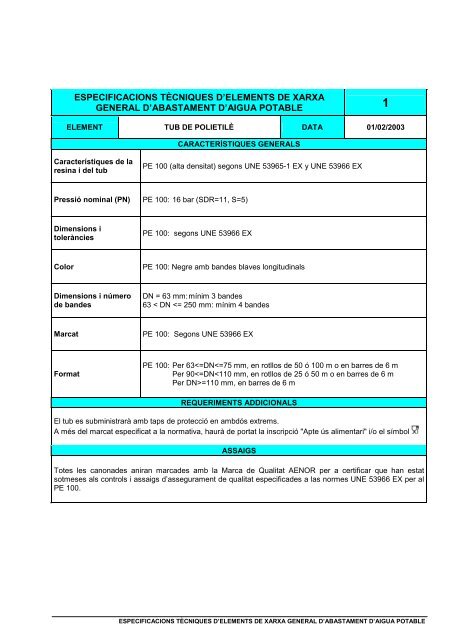 VI. Plec de Condicions - Ajuntament de Palafrugell