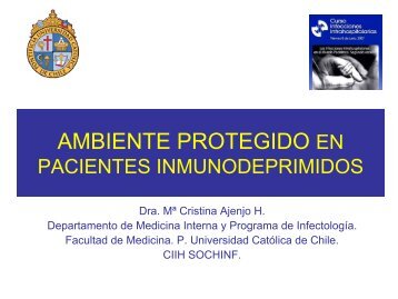 Ambiente protegido en pacientes inmunodeprimidos