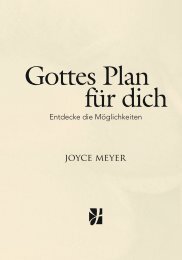 Leseprobe (PDF) - Joyce Meyer