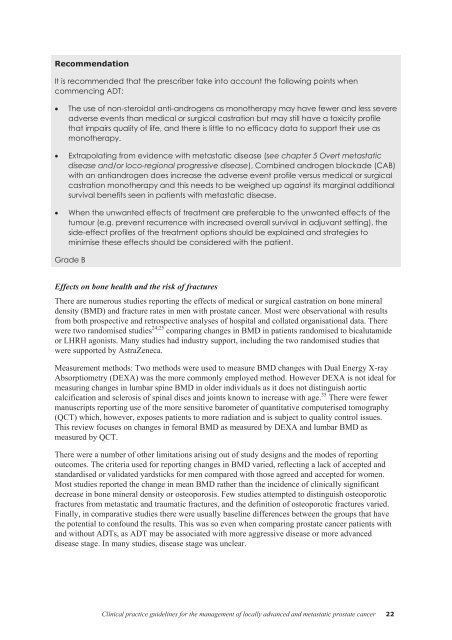 Clinical Practice Guidelines for the management of locally advanced ...