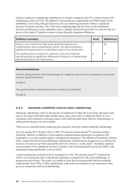 Clinical Practice Guidelines for the management of locally advanced ...