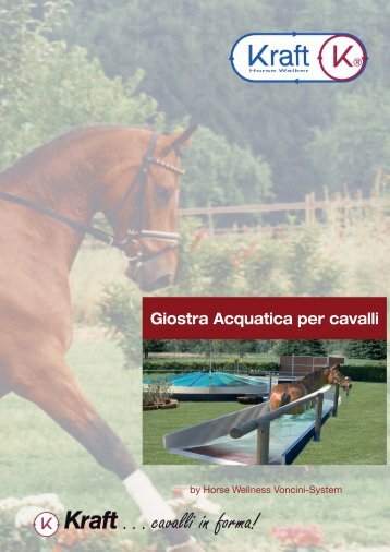 Giostra Acquatica per cavalli - Kraft Horse Walker