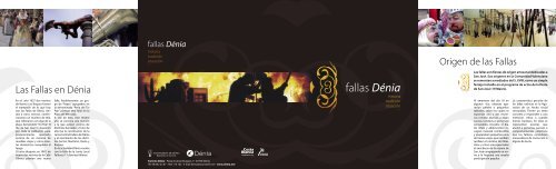 Folleto de Fallas - Dénia