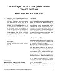 Les estratègies i els recursos expressius en els magazins ... - CAC