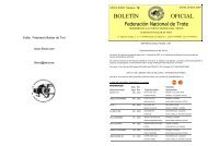 BOLETÍN OFICIAL - federacion balear de trote