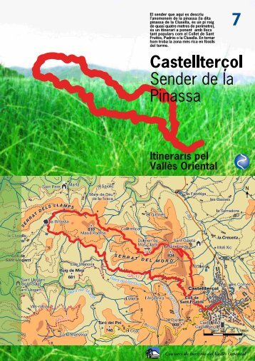 7. Castellterçol. Sender de la Pinassa.pdf - Consorci de Turisme del ...