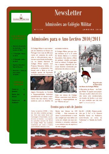 NewsLetter - Colégio Militar