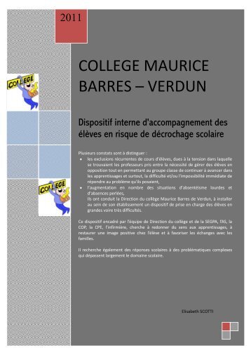 college maurice barres – verdun - Académie de Nancy-Metz
