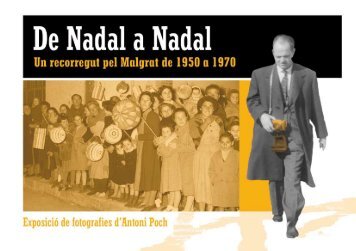Catàleg de l'exposició de fotografies d'Antoni Poch - Malgrat de Mar