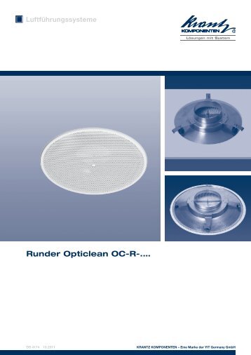 Runder Opticlean OC-R.... - Krantz Komponenten