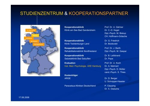 Spezialisierte psychoonkologische Rehabilitation