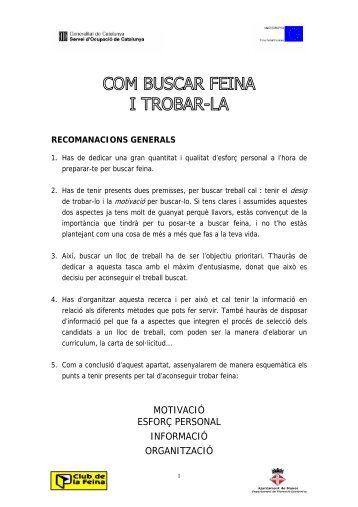 carta de presentació