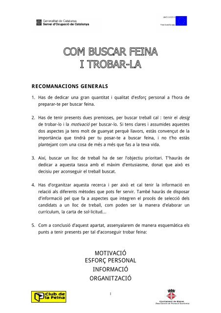 carta de presentació