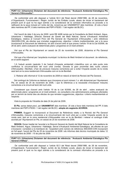 Ple nº 8 _10 d´agost_ - Ayuntamiento de Benifaió
