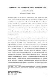 Les Corts de Cadis: constitució de l'Estat i creació de ... - Historica.cat