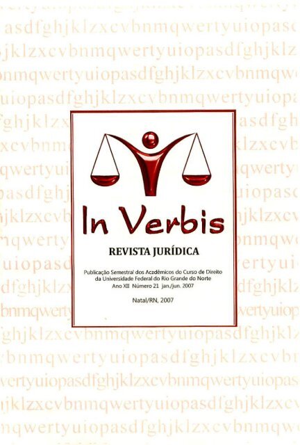 Edição 21 - Revista Jurídica In Verbis