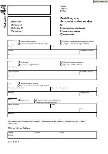 standesamt aalen standesamt anforderung von urkunden erfurt standesamt aalen standesamt anforderung von urkunden erfurt