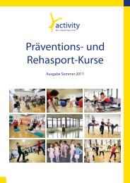 Training nach Verletzung - activity der Freizeit Sportclub des TSV ...