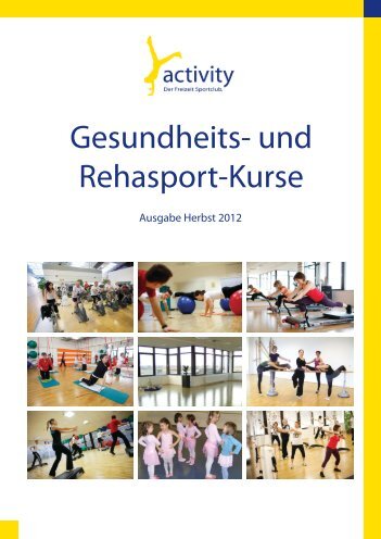 Gesundheits- und Rehasport-Kurse - activity der Freizeit Sportclub ...