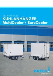 KÜHLANHÄNGER MultiCooler / EuroCooler - Kress Kühlfahrzeuge