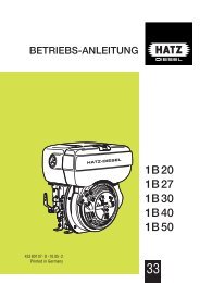 deutsch - bei HATZ