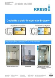 CoolerBox Multi-Temperatur-Systeme