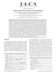 Pressure-Induced Decomposition of Indium Hydroxide