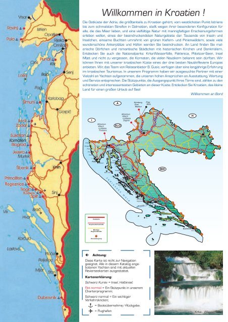 Gusic JAHTE naslovna 2009.indd - Reiseanbieter Gusic