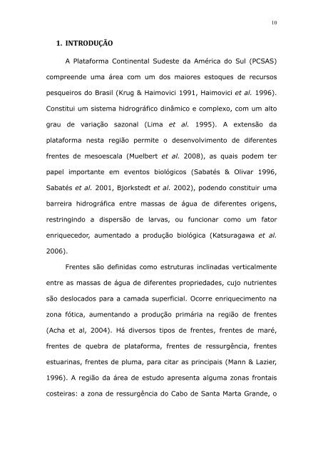 Versão em pdf - Laboratório de Ecologia do Ictioplâncton - Furg