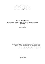 értekezés - Pázmány Péter Katolikus Egyetem