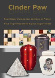 Catalogue Urnes Animaux Part 