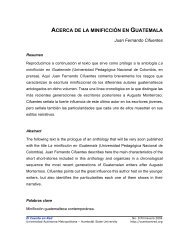 ACERCA DE LA MINIFICCIÓN EN GUATEMALA - Bama.Ua.Edu