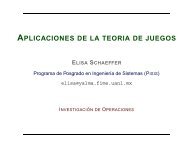 Aplicaciones de la teoría de juegos - Satu Elisa Schaeffer