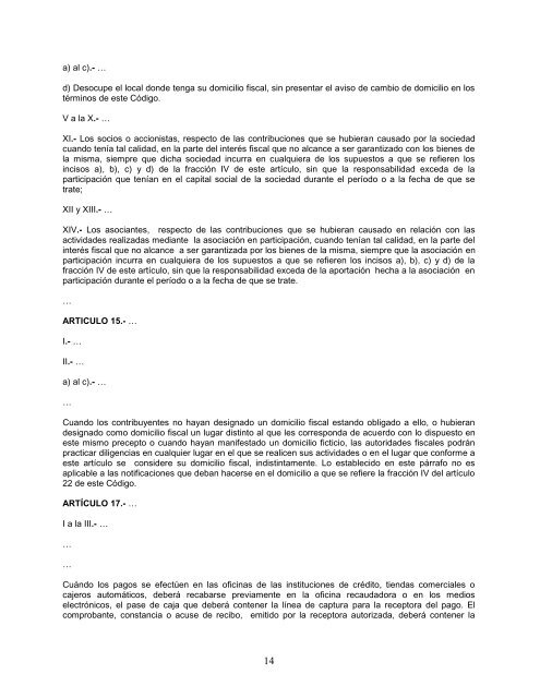 Decreto por el que se reforma y adiciona diversas disposiciones de ...