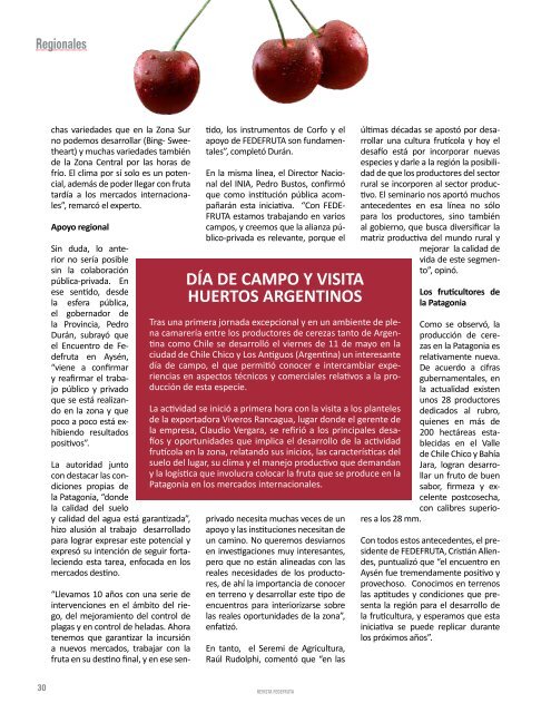 REVISTA “Los productores deben darse cuenta que ... - Fedefruta