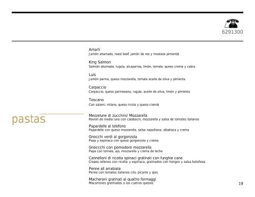 Descargar Menú Da Portare - Zona K