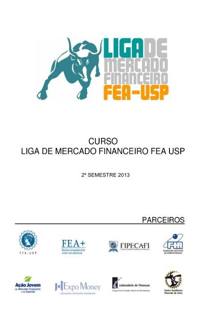 p. 6 p. 9 p. 12 - Liga de Mercado Financeiro FEA-USP