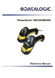 PowerScan™ D83XX - M8330 - BlueStar