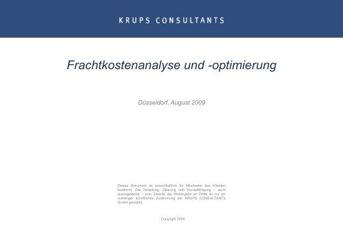 Hier finden Sie nähere Informationen zur Frachtkostenoptimierung