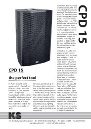CPD 15 en.indd - KS-Audio