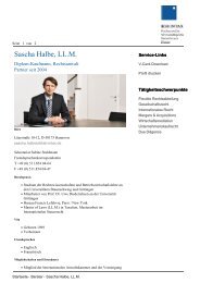 Sascha Halbe, LL.M. - KSB Intax