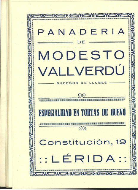 de las ferias y fiestas Lérida, Mayo 1928 - Fons Sol - Torres