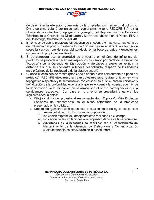 informe inventario cartografico - Trámites de Construcción Costa Rica