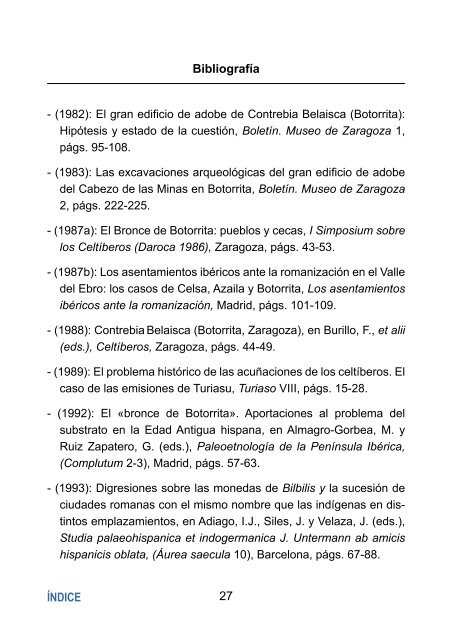 Los celtíberos - Publicaciones de la Universidad de Alicante