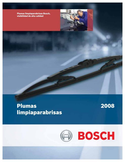 Plumas limpiaparabrisas 2008 - Bosch
