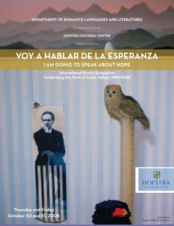 voy a hablar de la esperanza - Hofstra University