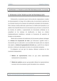 APÉNDICE A : INDEXACIÓN DE INFORMACIÓN . LUCENE 1 ...